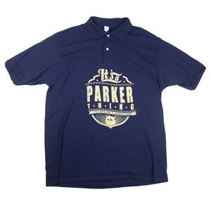It s a Parker Thing You Wouldn t Understand - Men s Blue Polo shirt - Size L